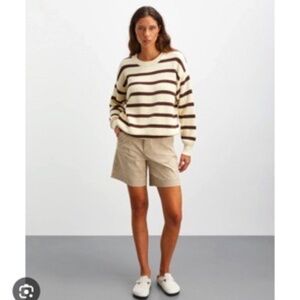 MADS NORGAARD Lindy Stripe Sweater, Sz XS